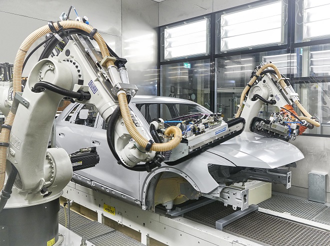 Audi Hungária lakkozó