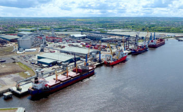 Tyne kikötője siemens