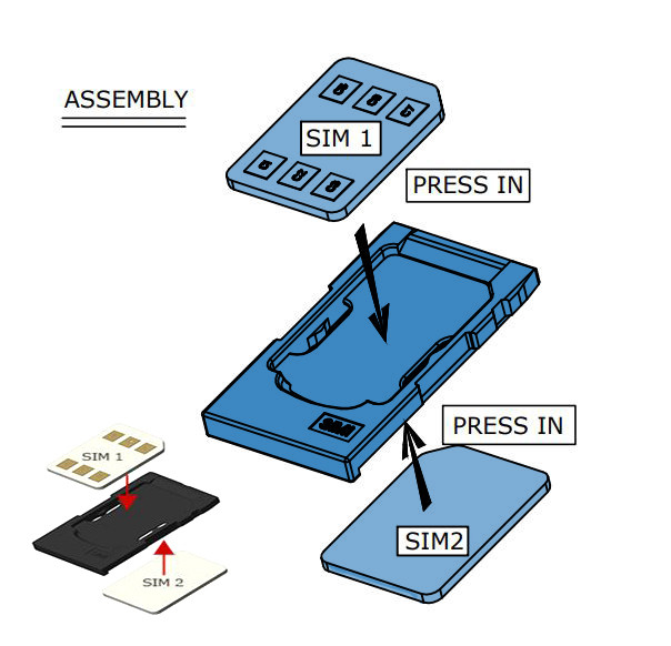 attend 115U B100 nano sim sos electronic