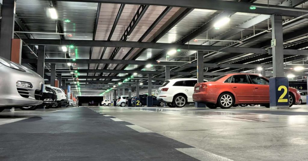 parkolóház burkolat tisztítás