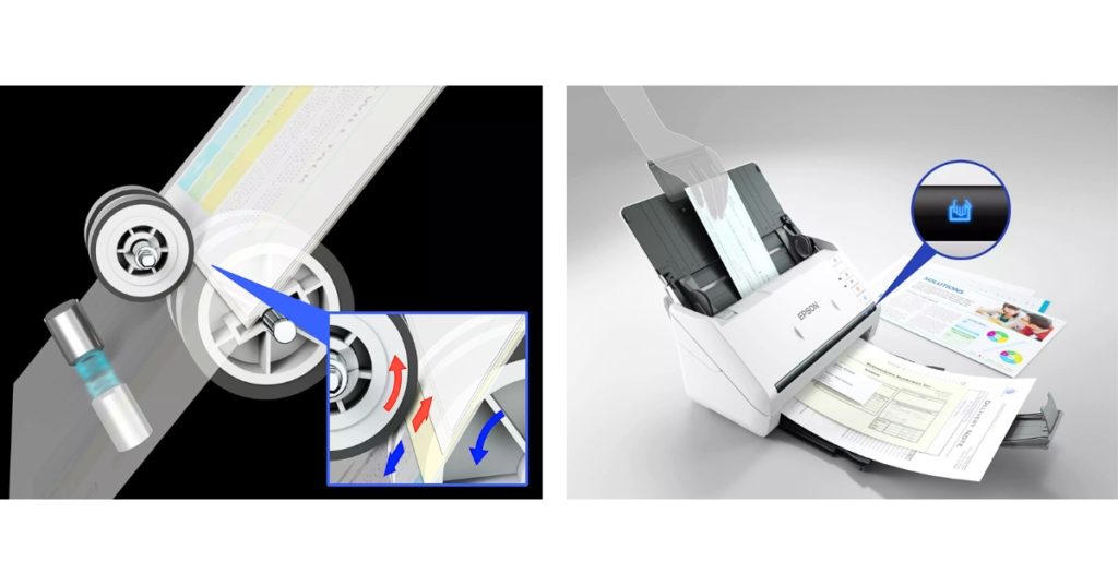 lapáthúzós docuscanner