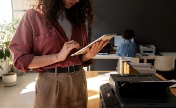 nyomtatás munkahelyen tintapatron segítségével